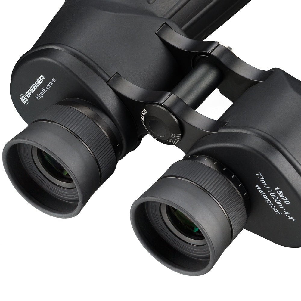 Astronomski daljnogled BRESSER NightExplorer 15x70 + komplet stojala in nahrbtnik
