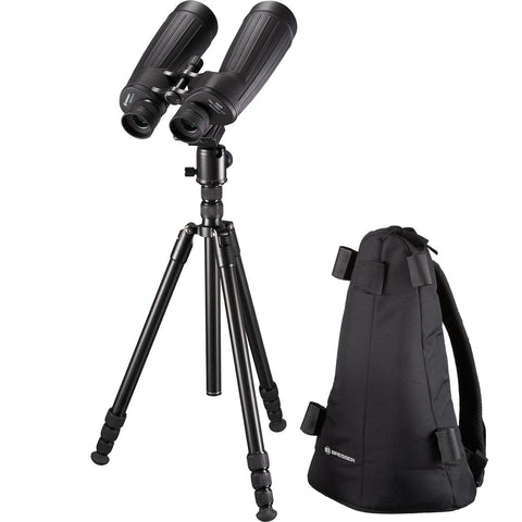 Astronomski daljnogled BRESSER NightExplorer 15x70 + komplet stojala in nahrbtnik