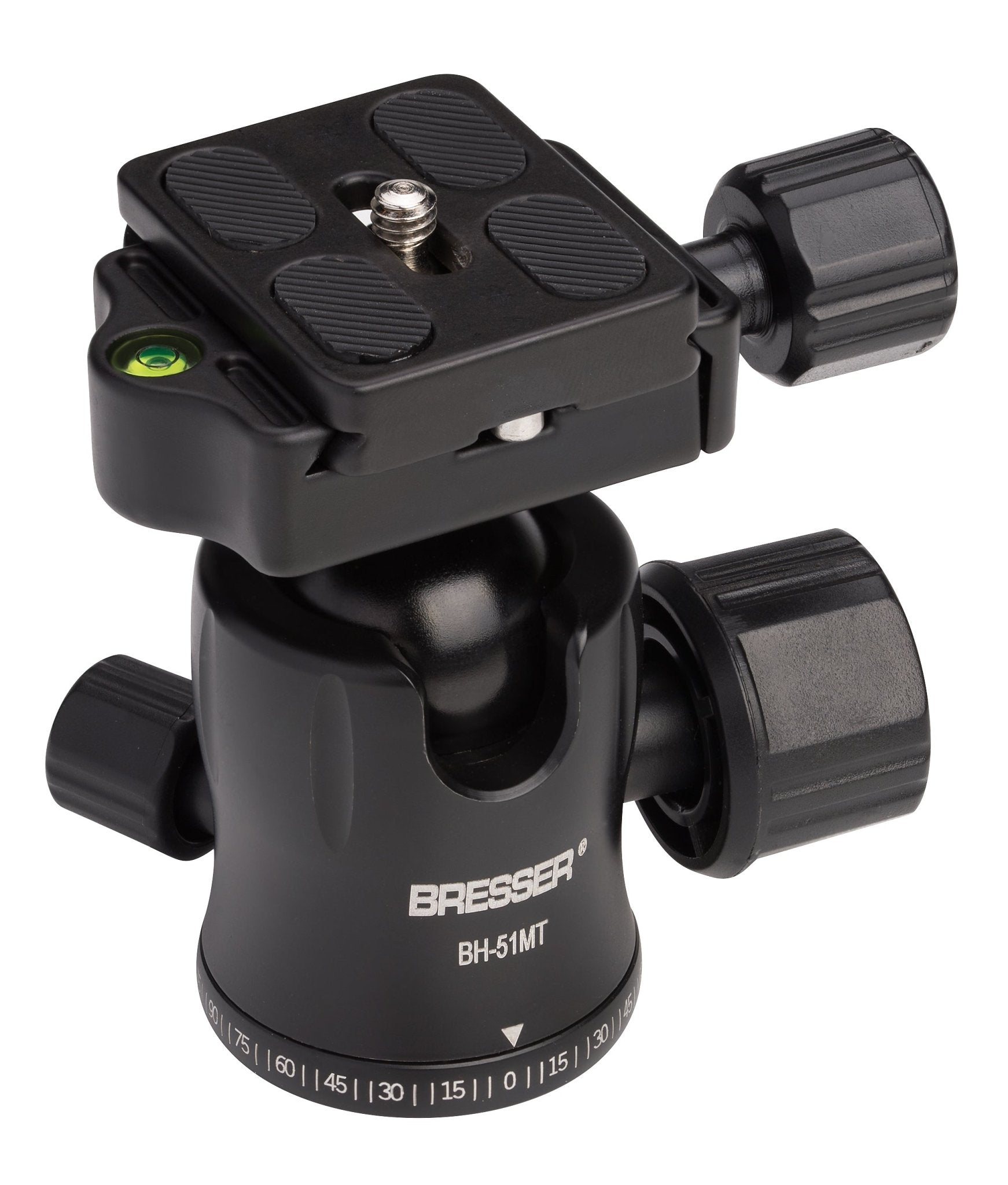 BRESSER BH-51MT kroglasta glava do 10 kg z 1/4 palčnim navojem za stojalo - Starfy.si