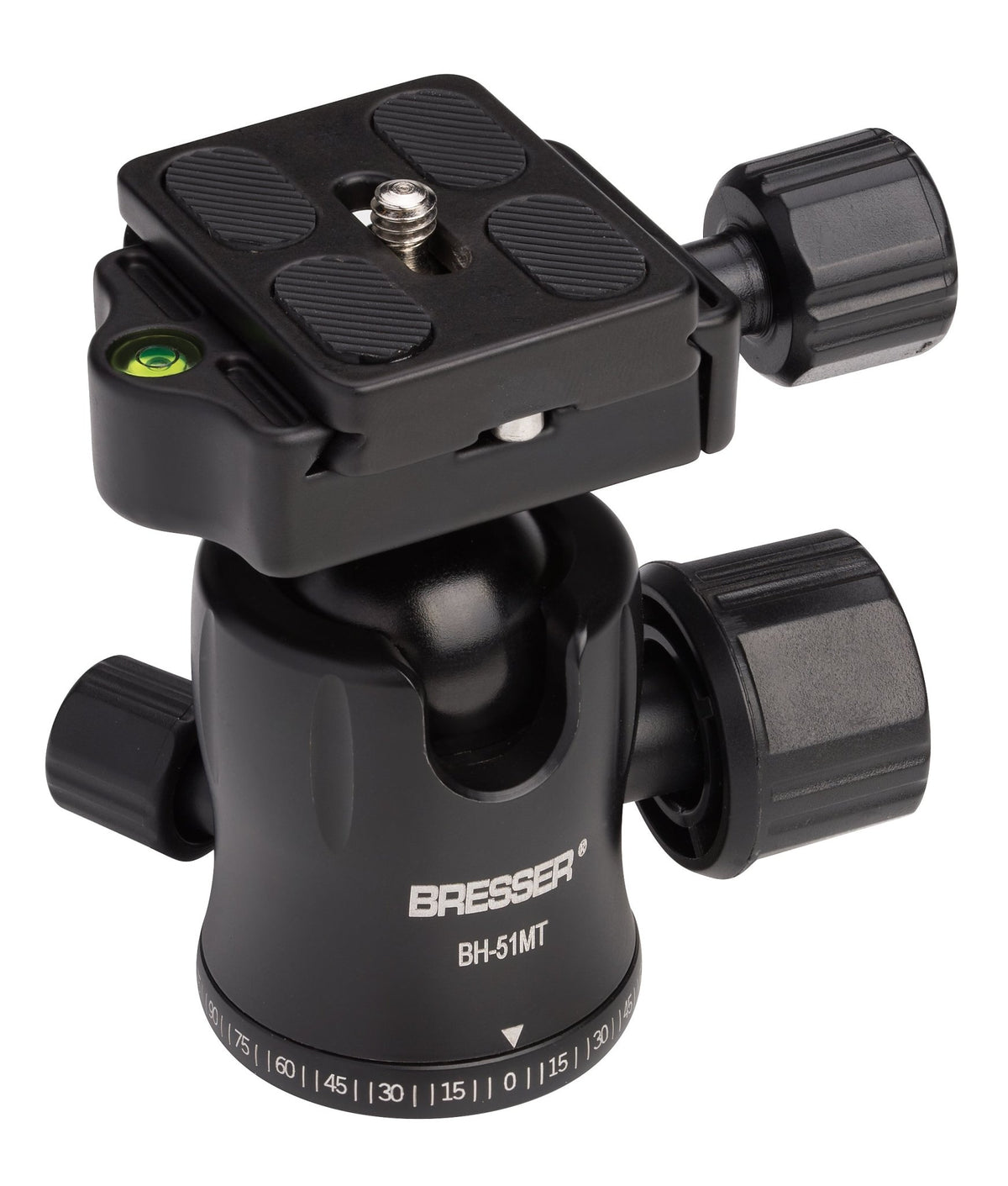 BRESSER BH-51MT kroglasta glava do 10 kg z 1/4 palčnim navojem za stojalo - Starfy.si