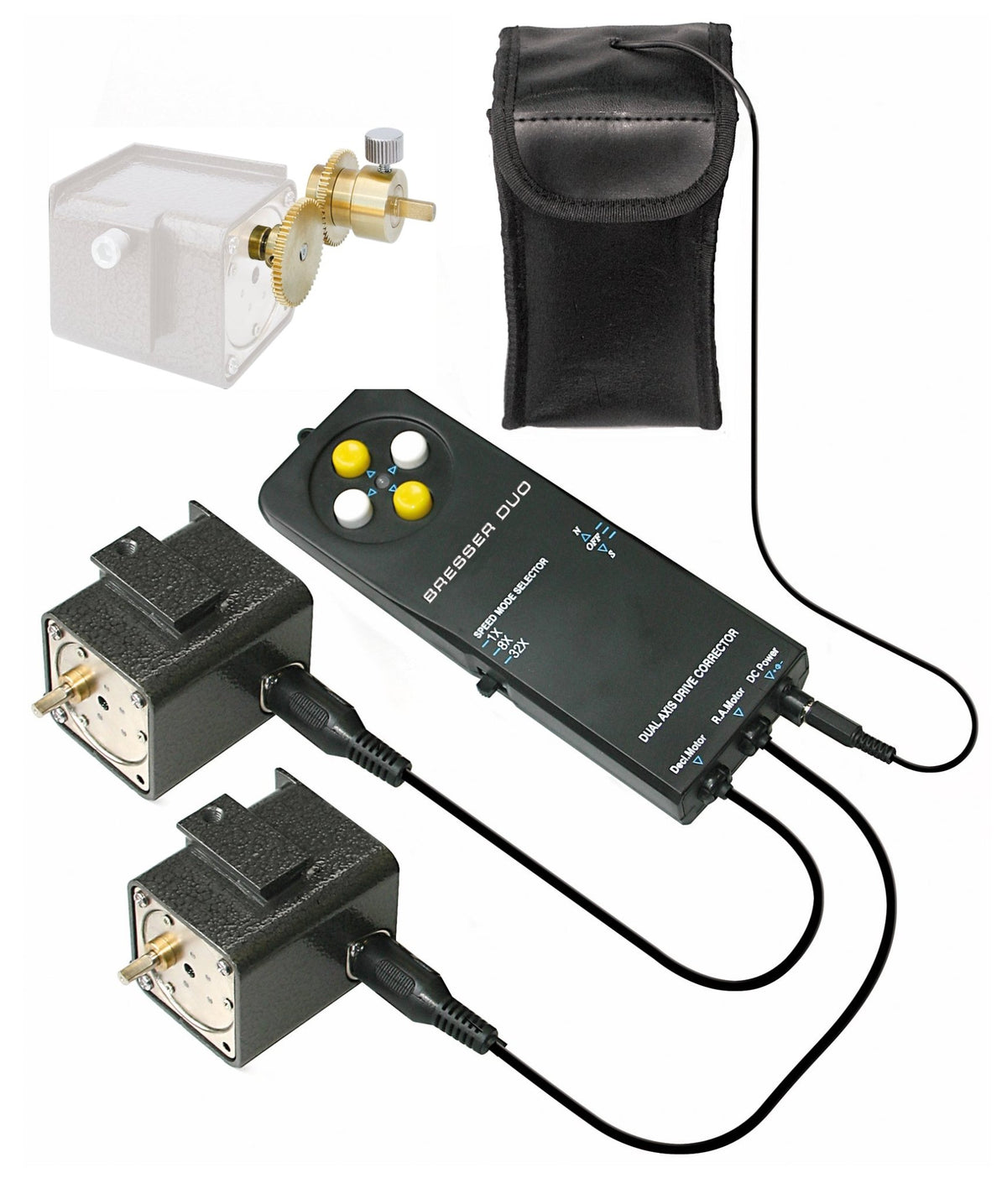 BRESSER RA/DEC-Motor Kit Duo za EXOS-2 in EQ/MON-2 - Starfy.si