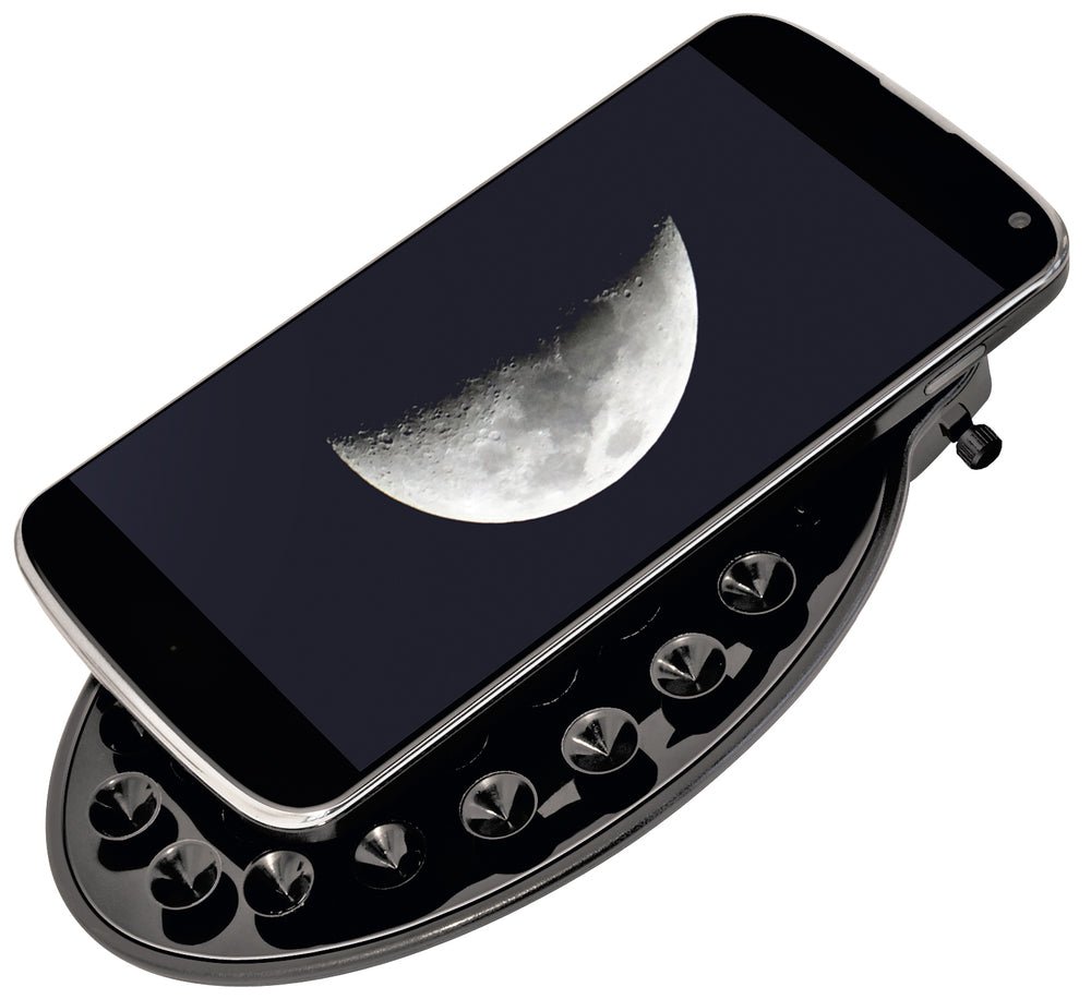 BRESSER Spica-I 130/650 EQ3 zrcalni teleskop z adapterjem za pametni telefon in sončnim filtrom - Starfy.si