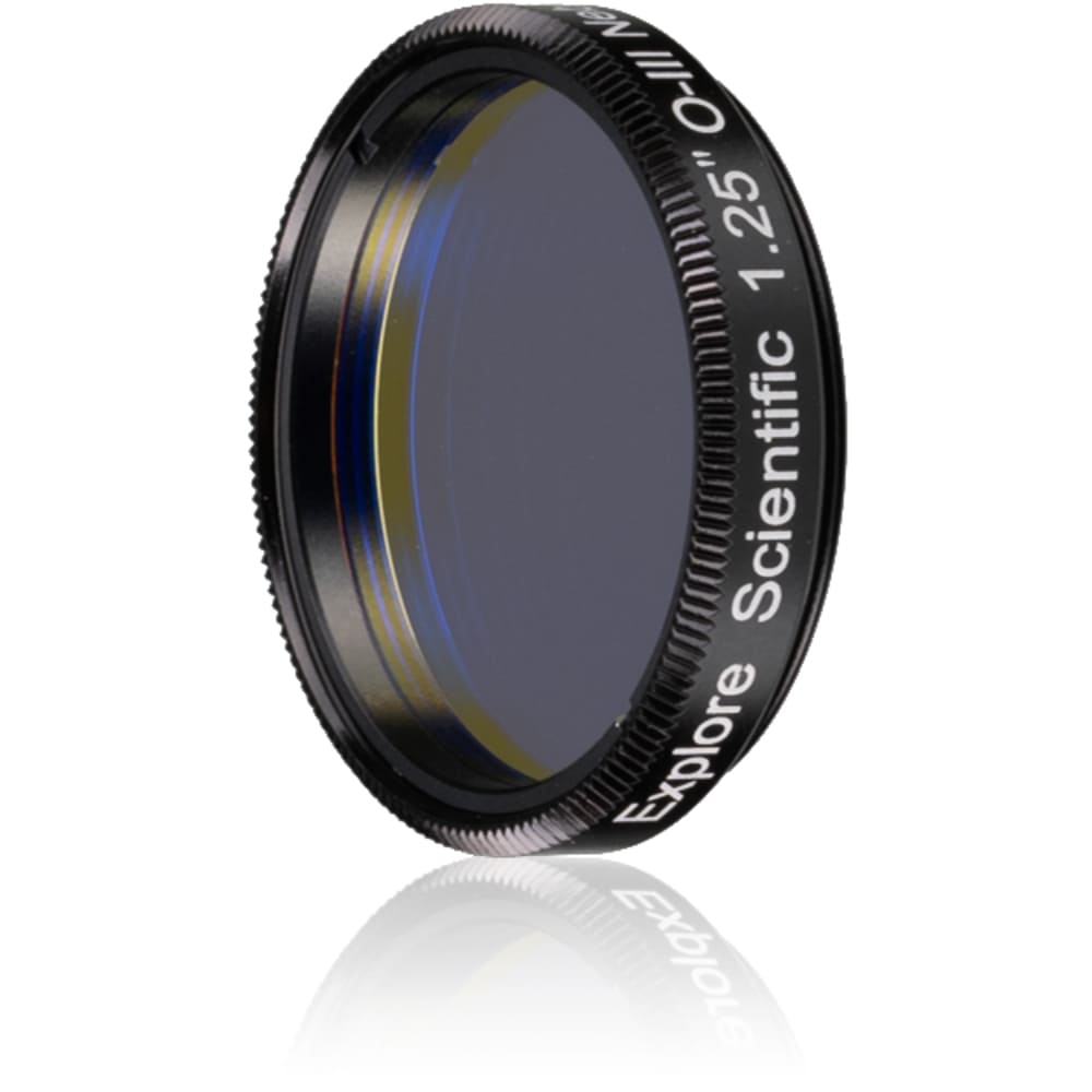 Filter EXPLORE SCIENTIFIC 1.25" O-III 6.5nm za opazovanje meglic - Starfy.si