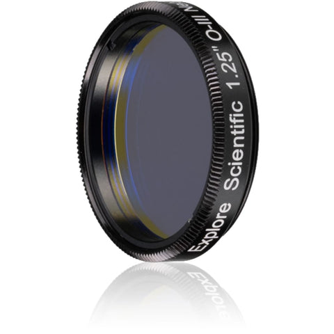 Filter EXPLORE SCIENTIFIC 1.25" O-III 6.5nm za opazovanje meglic - Starfy.si