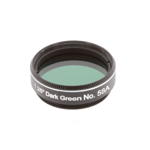 Filter EXPLORE SCIENTIFIC 1.25" Temno Zelen No. 58A - Starfy.si
