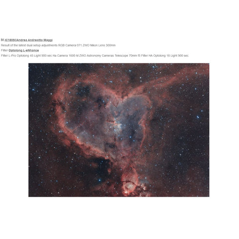 Filter EXPLORE SCIENTIFIC OPTOLONG 1.25" L-eNhance Deep-Sky - Starfy.si