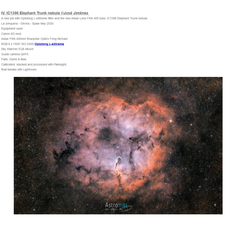 Filter EXPLORE SCIENTIFIC OPTOLONG 1.25" L-eXtreme Deep-Sky - Starfy.si