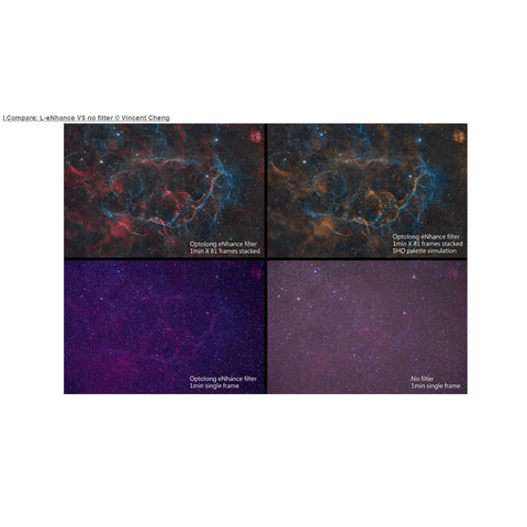 Filter EXPLORE SCIENTIFIC OPTOLONG 2" L-eNhance Deep-Sky - Starfy.si