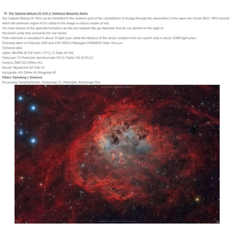 Filter EXPLORE SCIENTIFIC OPTOLONG 2" L-eNhance Deep-Sky - Starfy.si