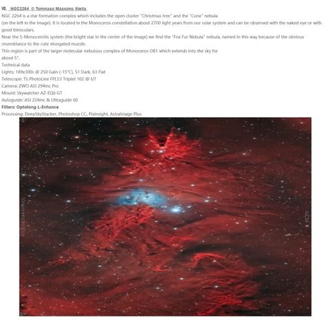 Filter EXPLORE SCIENTIFIC OPTOLONG 2" L-eNhance Deep-Sky - Starfy.si