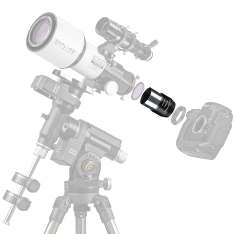 Izravnalnik polja EXPLORE SCIENTIFIC Zero X 2" M48 za teleskope ED80 in ED102 - Starfy.si
