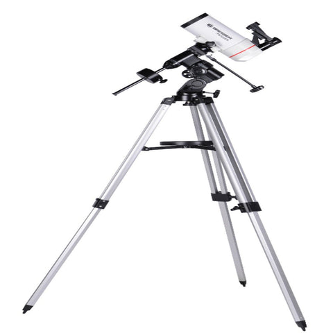 Maksutov-Cassegrain kompaktni teleskop z adapterjem za pametni telefon in sončnim filtrom BRESSER Messier MC-90/1250 EQ3 - Starfy.si