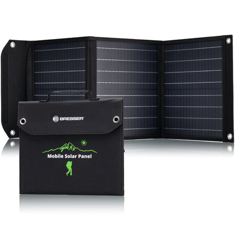 Mobilni solarni polnilnik BRESSER 40W z USB in DC izhodom - Starfy.si