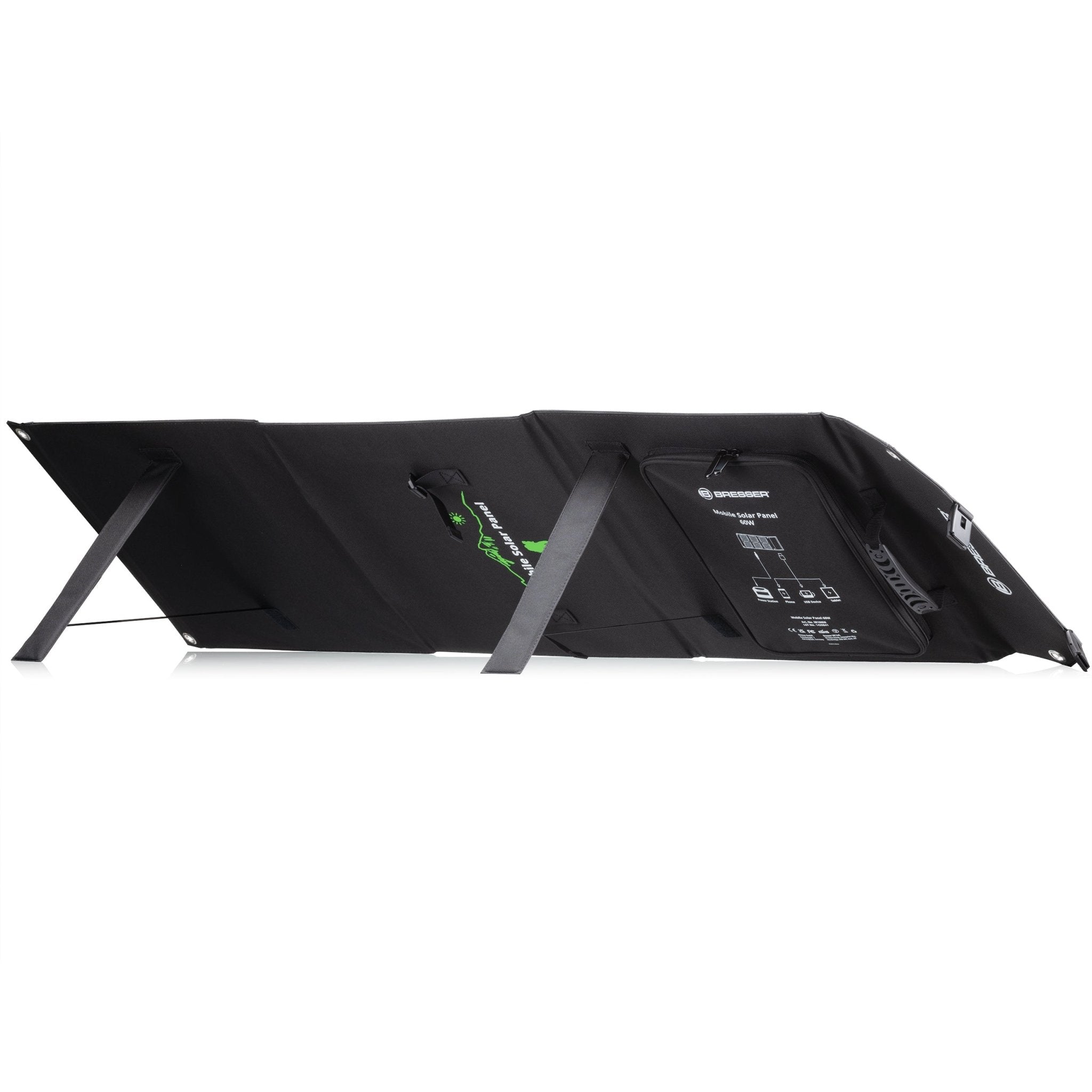 Mobilni solarni polnilnik BRESSER 60 W z USB in DC izhodom - Starfy.si