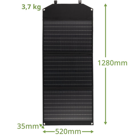 Mobilni solarni polnilnik BRESSER 90 W z USB in DC izhodom - Starfy.si
