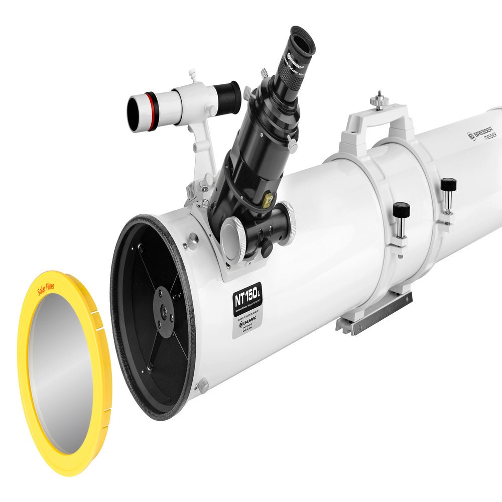 Newtonov teleskop 150 mm f/8 BRESSER Messier NT-150L/1200 Hexafoc EXOS-2/EQ5 z nastavkom in stojalom - Starfy.si