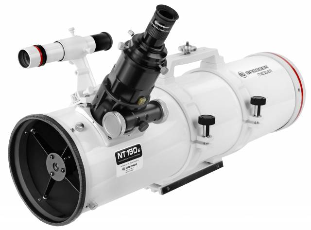 Newtonov zrcalni teleskop BRESSER NT-150S/750 Hexafoc EXOS-2 GoTo z nastavkom in stojalom - Starfy.si