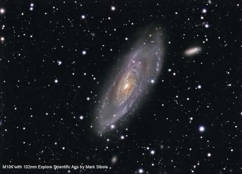 Optična cev EXPLORE SCIENTIFIC ED APO 102mm f/7 FCD-1 Alu 2" R&P Fokuser - Starfy.si
