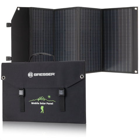 Prenosna baterija Bresser 1200W + Solarni polnilnik 120W - Starfy.si