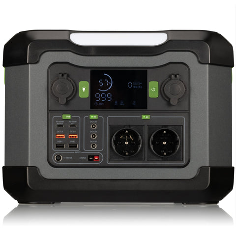 Prenosna baterija Bresser 1200W + Solarni polnilnik 120W - Starfy.si