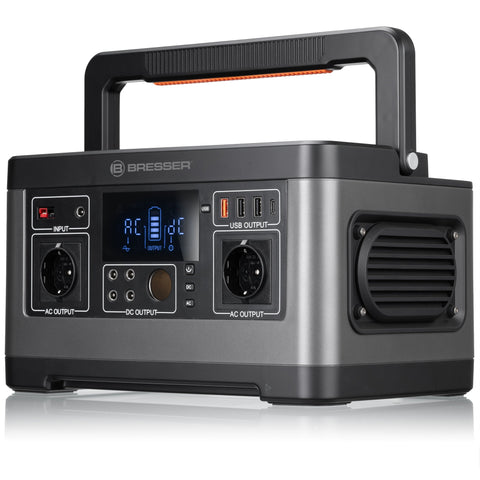 Prenosna baterija Bresser 500W + Solarni polnilnik 60W - Starfy.si