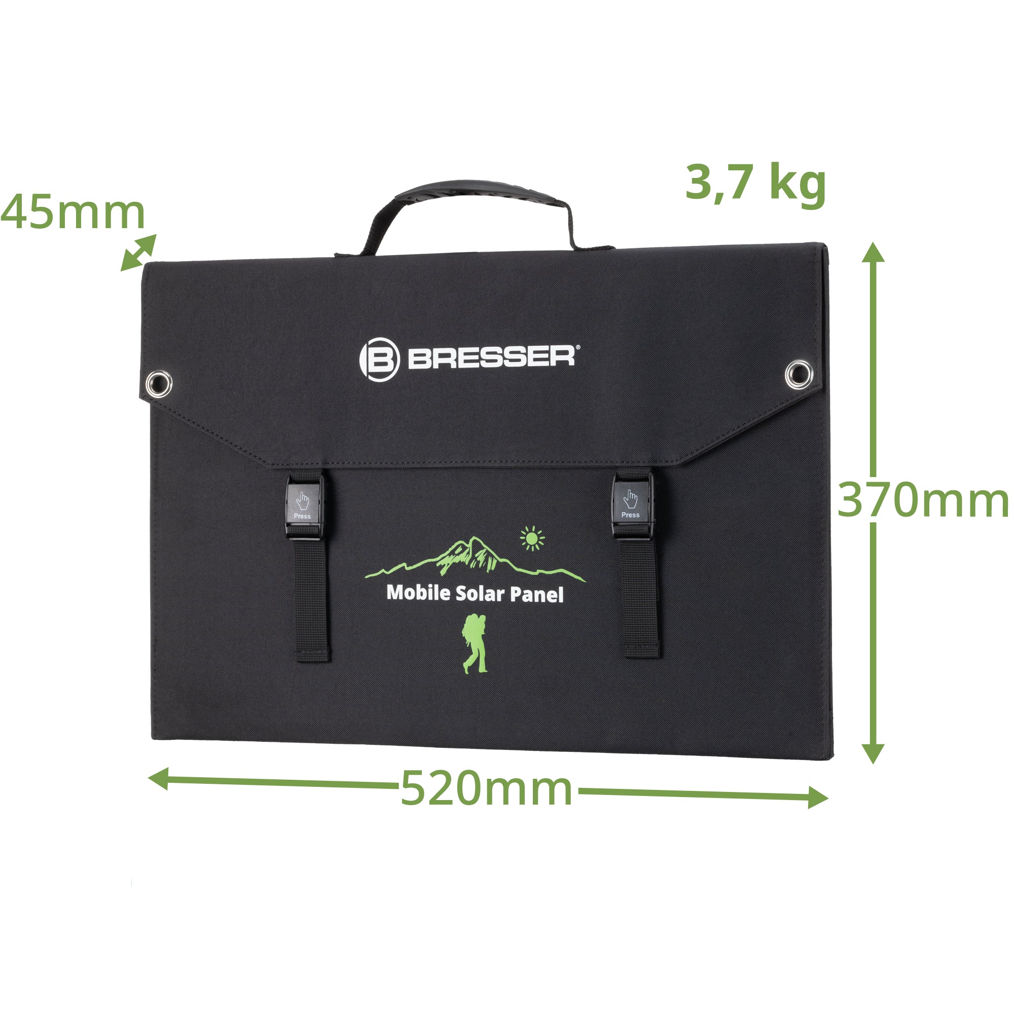 Prenosna baterija Bresser 600W + Solarni polnilnik 90W - Starfy.si