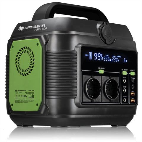 Prenosna baterija Bresser 600W + Solarni polnilnik 90W - Starfy.si