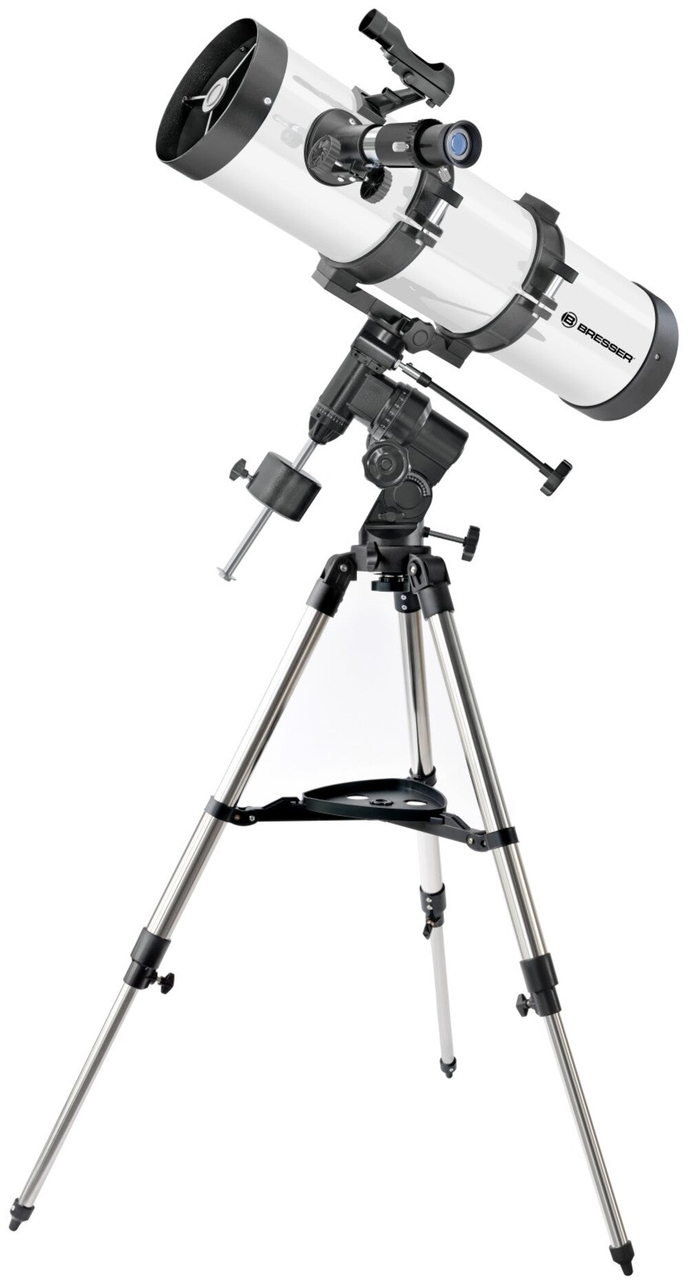 Reflektorski teleskop BRESSER Pegasus 130/650 EQ3 z dodatki - Starfy.si