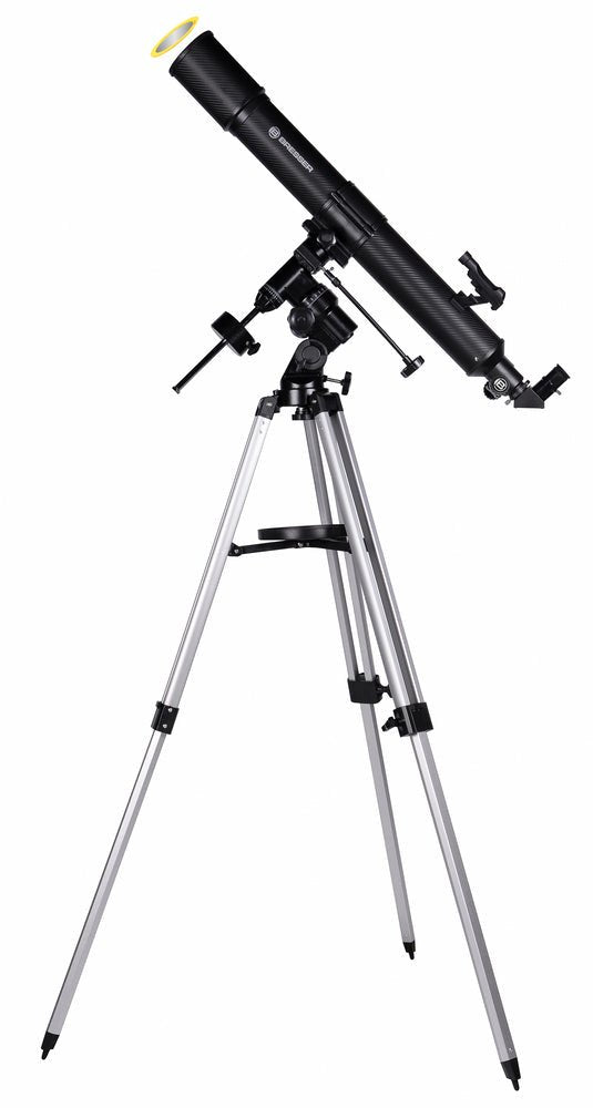 Refraktorski teleskop BRESSER Quasar 80/900 EQ3 z adapterjem za kamero za pametni telefon - Starfy.si