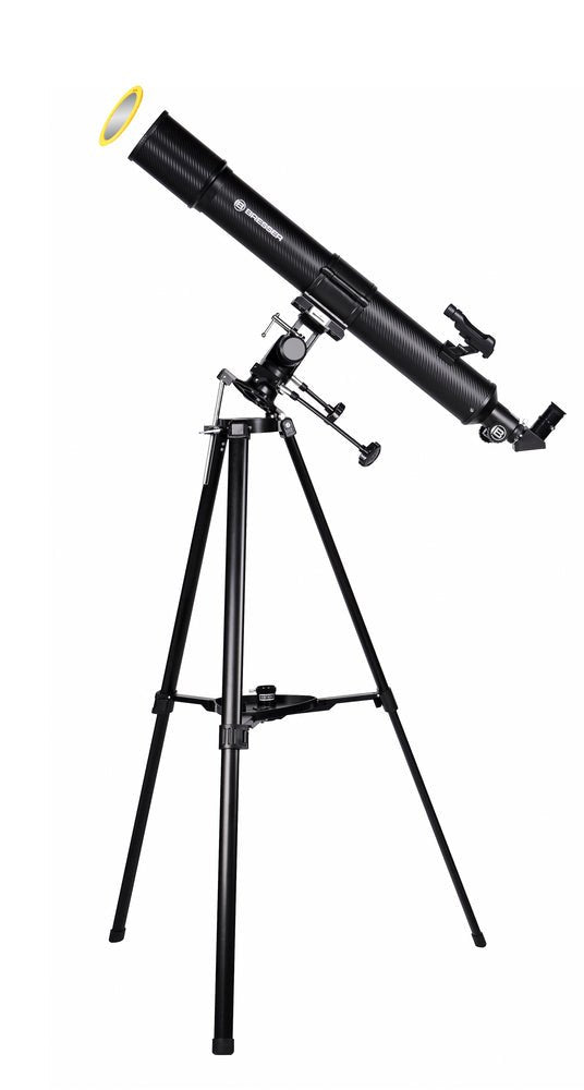 Refraktorski teleskop BRESSER Taurus 90/900 MPM z adapterjem za pametni telefon in solarnim filtrom - Starfy.si