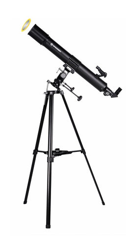 Refraktorski teleskop BRESSER Taurus 90/900 MPM z adapterjem za pametni telefon in solarnim filtrom - Starfy.si