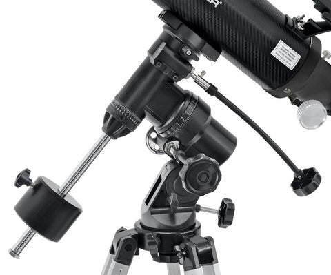 Refraktorski teleskop z adapterjem za pametni telefon in sončnim filtrom BRESSER Polaris-II 102/600 EQ3 - Starfy.si