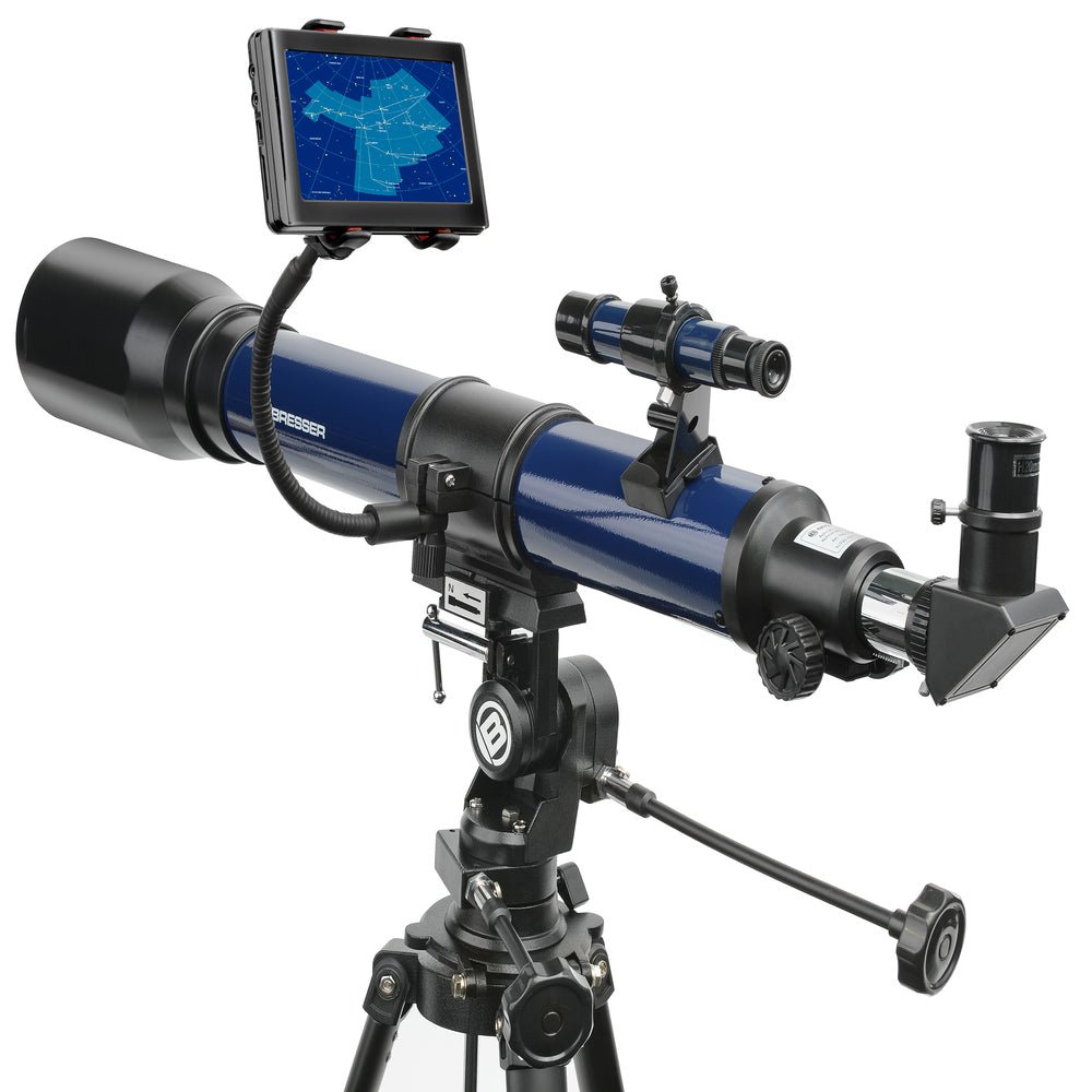SKYLUX Refractor Telescope 70/700mm with Smartphone Holder and Solar Filter Language Code 1 - Starfy.si