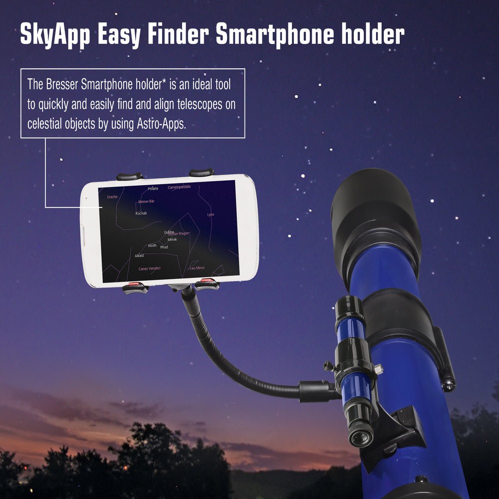 SKYLUX Refractor Telescope 70/700mm with Smartphone Holder and Solar Filter Language Code 1 - Starfy.si