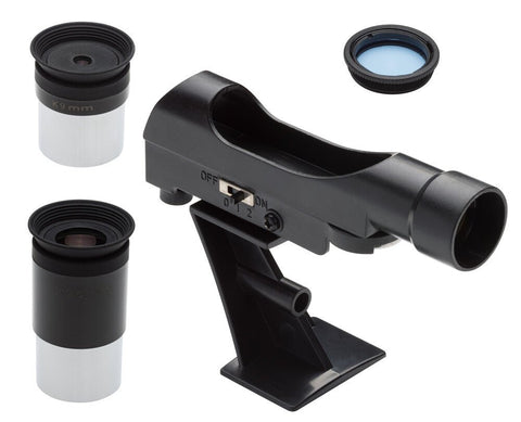 Teleskop s paraboličnim primarnim zrcalom BRESSER Messier 5" Dobson z dodatki - Starfy.si