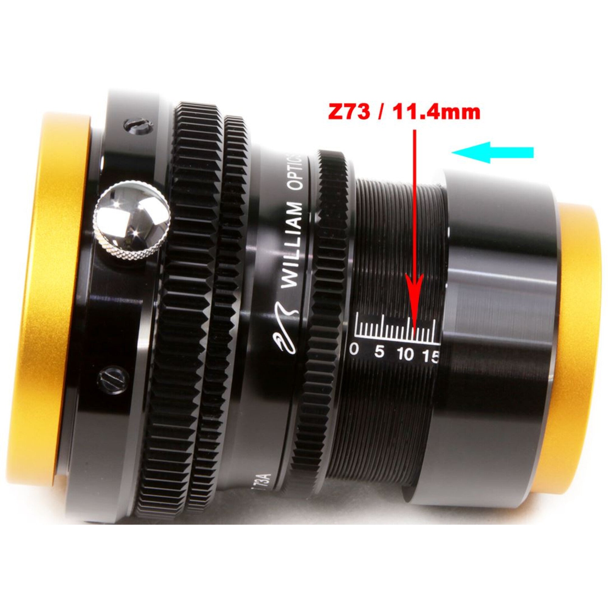 William Optics Korektor Flat73A za ZenithStar 73 - Starfy.si